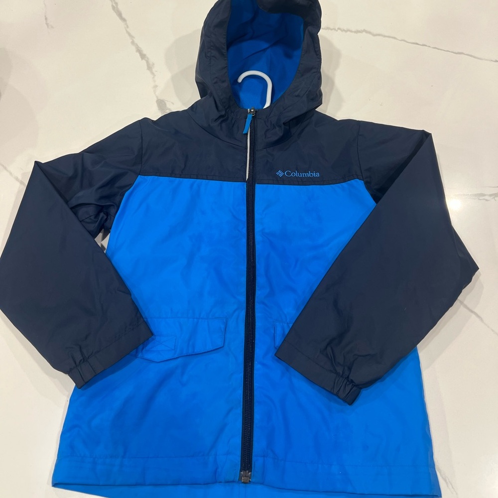 Columbia Kids Raincoat Two-Tone Blue.